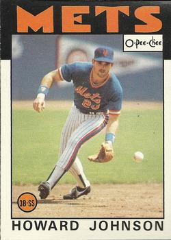 1986 O-Pee-Chee Baseball Cards 304     Howard Johnson